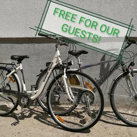 Let's Cycle! Private Car Parking! Free Bicycles! Sofia
